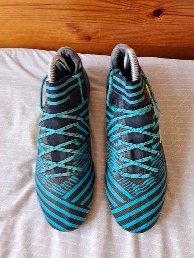 2017 adidas nemezis 17.3 fg Size 8 eu 42 blue/green in good condition