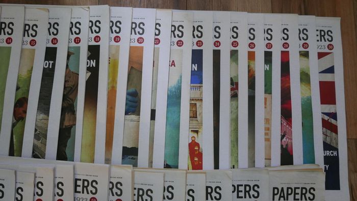 The Revolution Papers 1916-1923 and 1923-1949 (from number 3 to number 57)