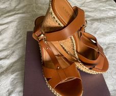 Sandals Carvela Tan worn once immaculate condition.