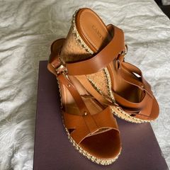 Sandals Carvela Tan worn once immaculate condition.