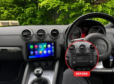 Audi TT Apple CarPlay & Android Auto Radio