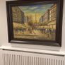 Large Parisian Impressionist Style Painting Image 3