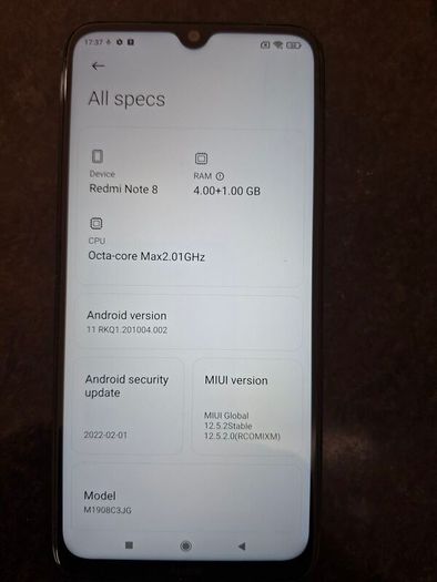 Redmi note 8