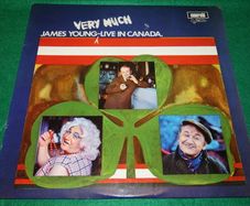 James Young Very Much Live In Canada 1971 UK Pressing LP