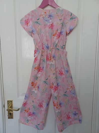 Girls Next Pink Floral Jumpsuit Age 6 Original price 25