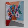 Original Abstract Painting Original Floral Painting Framed Floral Art New Original Irish Abstract Painting by Artist Image 8