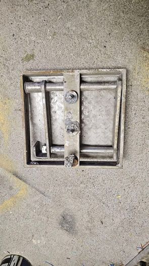 stainless bike anchor