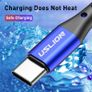 2 X USLION USB-C Fast Charging QC 3.0-2.0 3A (3M) & Data Sync Nylon Braided Cable (Brand New/Warranty) Image 7
