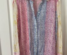 River Island Beach Blouse Size 10