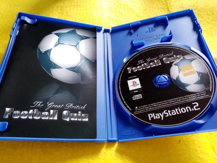 The Great British Football quiz PlayStation 2 ps2 games Original