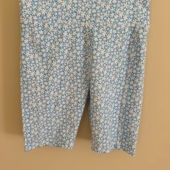 New Girls bicycle style shorts with daisy design