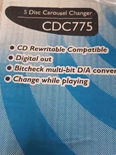 Philips Cdc 775 (5 Disc Changer)