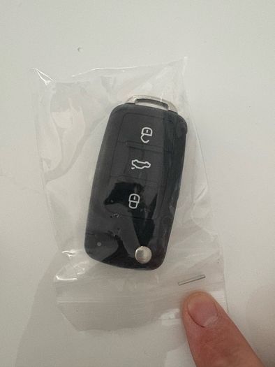Shell For VW Car Key with blade for Beetle/Caddy/Eos/Golf/Jetta/Polo/Scirocco/Tiguan/Touran/UP Blank Car Keys Remote Flip 3 Buttons