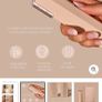 Sensse Microderma Duo  Designed for microdermabrasion and dermaplaning, the multi-functioning beauty tool works to refine and soften the surface of the skin. BNIB GENUINE Image 6