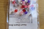 BNIP - An Adorable "Baker Ross Craft it" Heart Charm Bracelet Kit - 1 Item - Instructions included - #