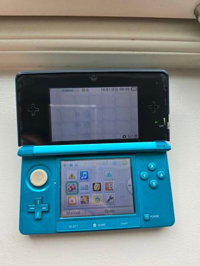 Nintendo 3ds coral blue