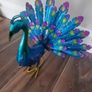 Peacock Metal Ornament Image 2