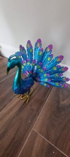 Peacock Metal Ornament