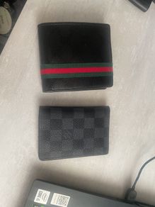 Gucci and Louis Vuitton Wallets For Sale