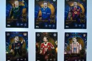 6 Match Attax Gladiator Football Cards