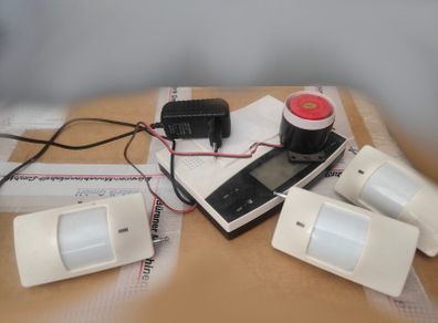 Home Alarm system IOS Android APP Wireless 433MHz PSTN WIFI GSM