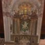 Oil on canvas Church interior 1911 monogrammed Image 2
