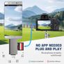 Adapter for SDHC/SDXC/MMC/Micro SD, Compatible with iPhone 16/15 Plus Pro Max, MacBook Pro/Air, Chromebook, Galaxy Image 7