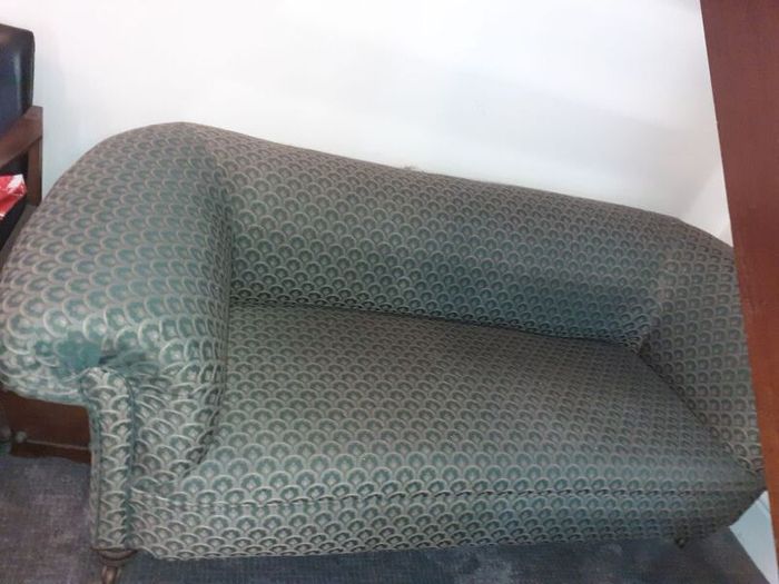 Antique Victorian Rollback Couch