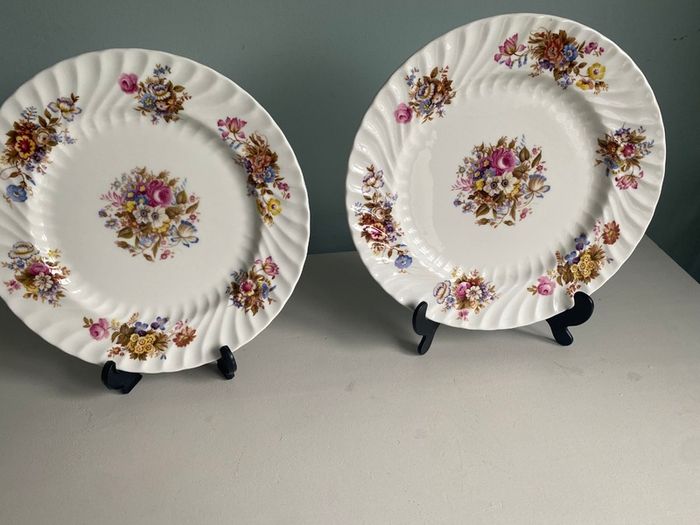 Ansley pair of  dinner plates