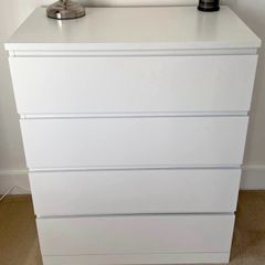 ikea drawers white