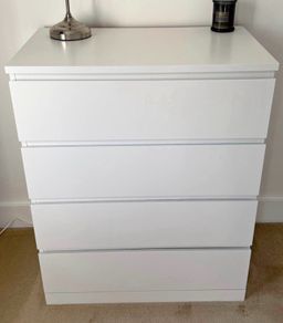 ikea drawers white