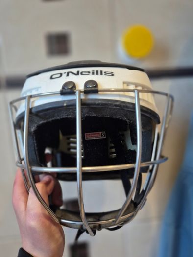Junior hurling helmet