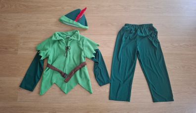 Peter Pan's Costume 8-10 years old