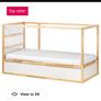 IKEA Kura reversible bed with orthopedic mattress Image 2