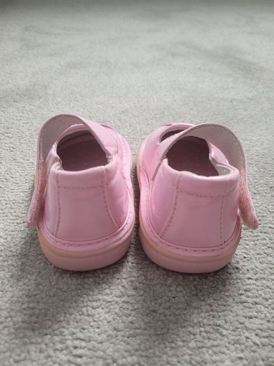 Wee Squeak - Shiny pink - girls shoes, size 19/3