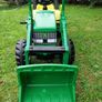 Rolly Toys John Deere kids tractor with digger attachment Image 4