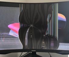 Broken gaming monitor S27CG55