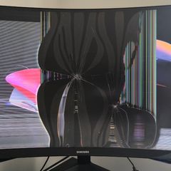 Broken gaming monitor S27CG55