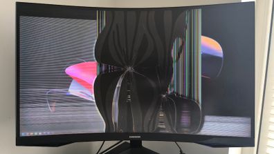 Broken gaming monitor S27CG55