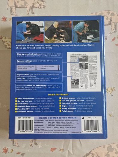 Golf & Bora Haynes manual