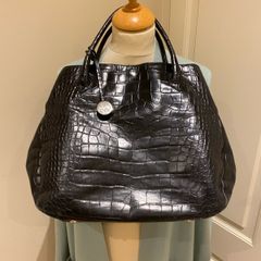 Vintage Furla black leather bag - super condition