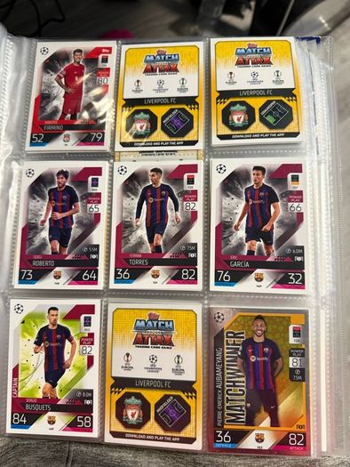 football cards + binders (offers Welcome )