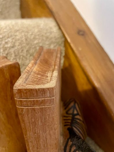 Early c20th hand-carved wooden zebra bookends