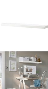 ikea lack shelf x2