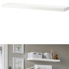 ikea lack shelf x2