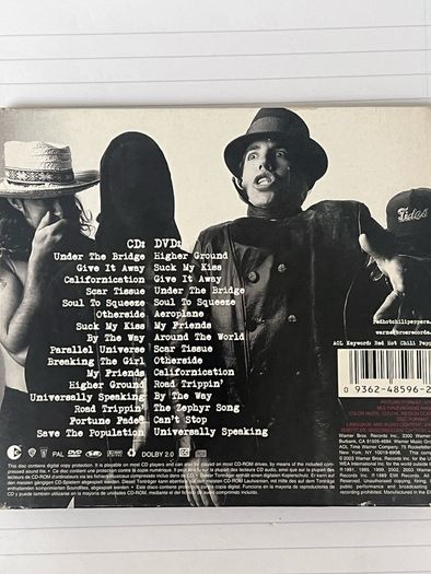Red Hot chilli Peppers Greatest Hits and Videos CD & DVD