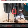 Cordless screwdriver 21V, Bamse cordless drill with 2 batteries 2.0Ah, 42Nm cordless drill, 2 gears, 25+3 torque levels, LED light, 30PCS accessories set for home and garden DIY project Image 2
