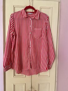 Lefties (Zara Group) Red Stripe Shirt   Size XL