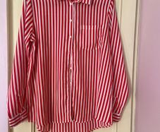 Lefties (Zara Group) Red Stripe Shirt   Size XL