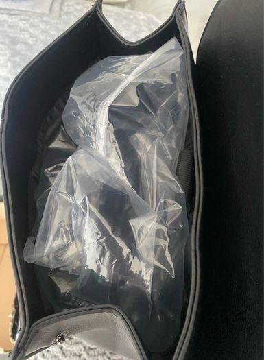 Black Leather Style Satchel/Bag
